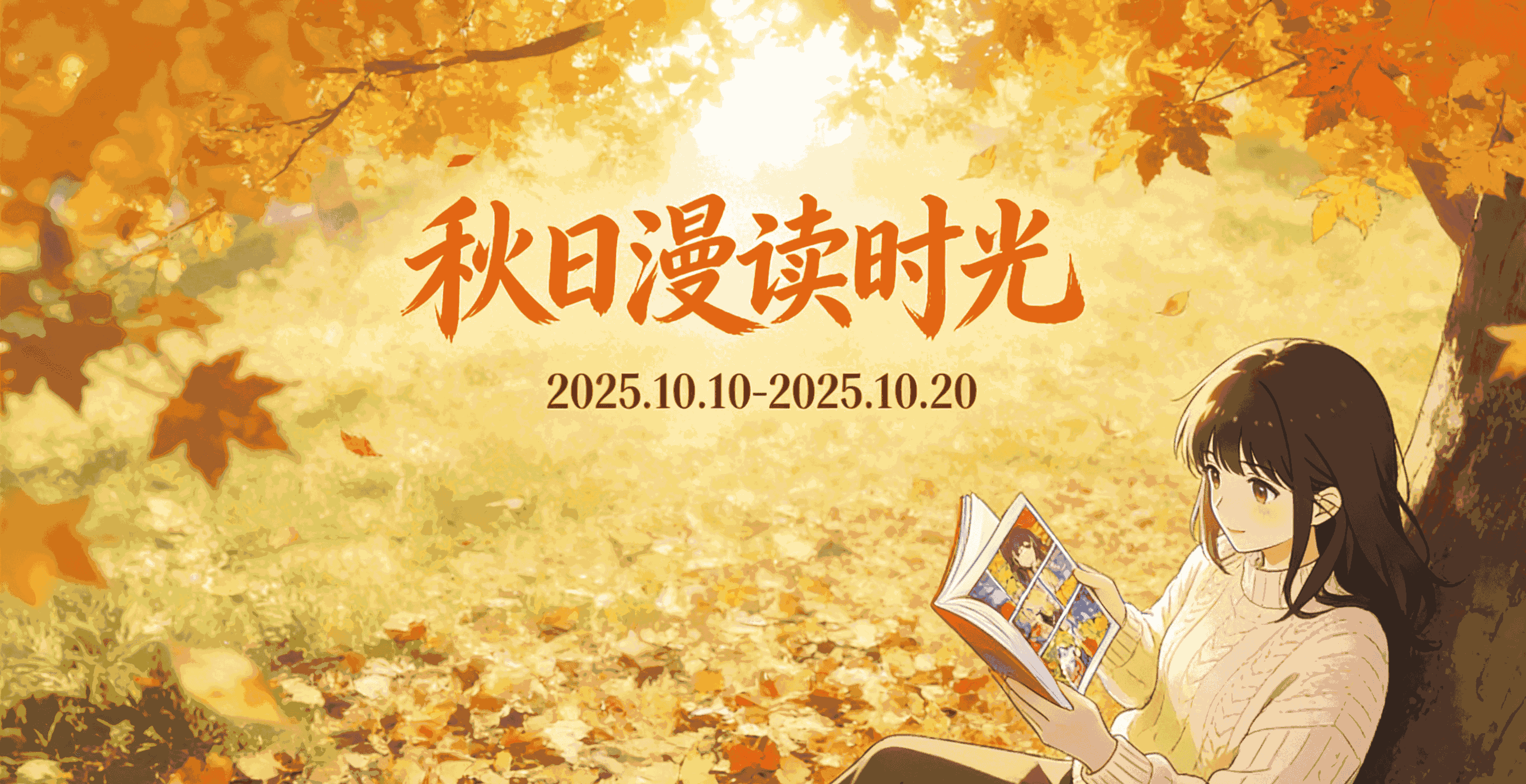 秋日阅读时光