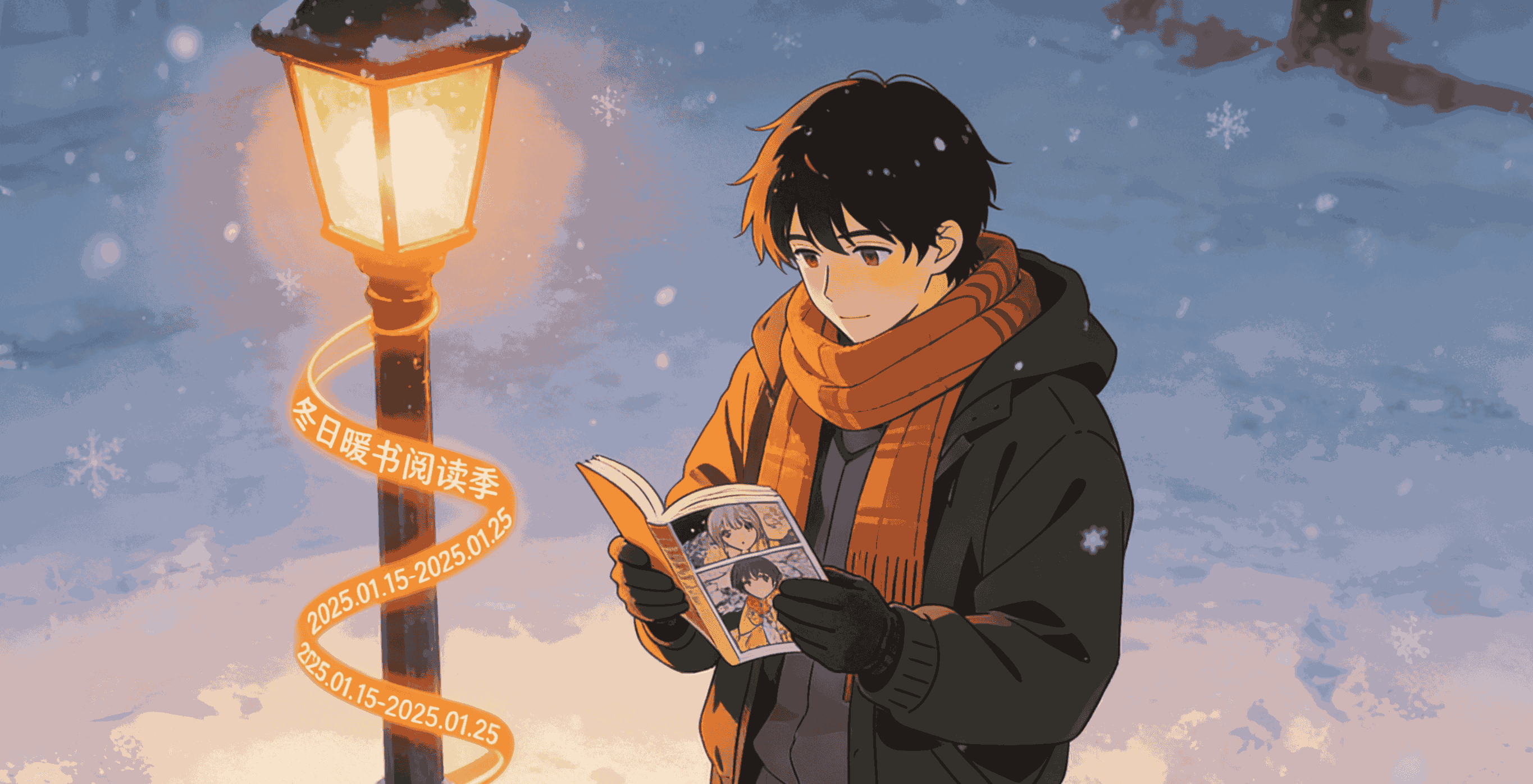冬季漫画阅读活动